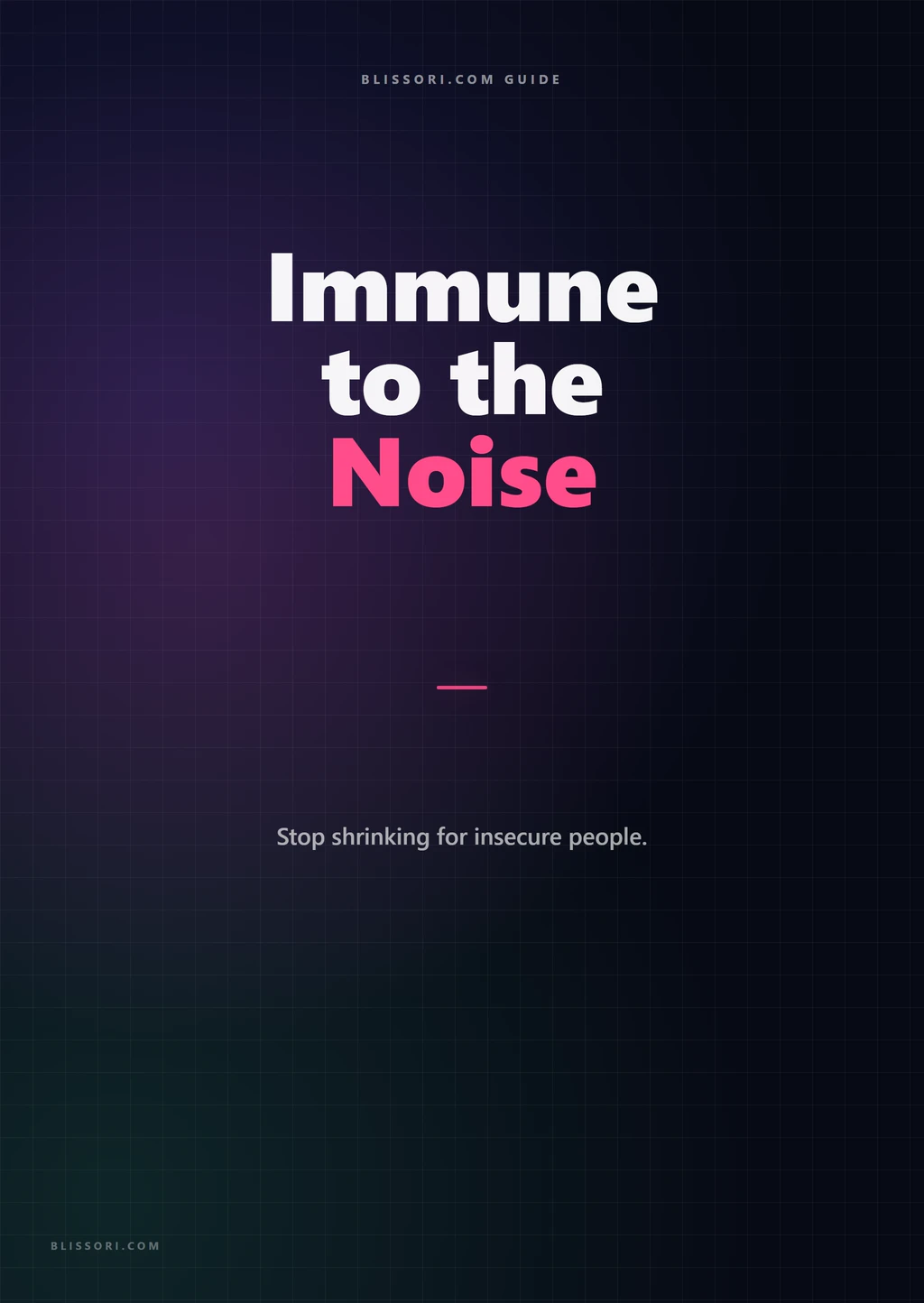 Immune to the Noise — ebook cover