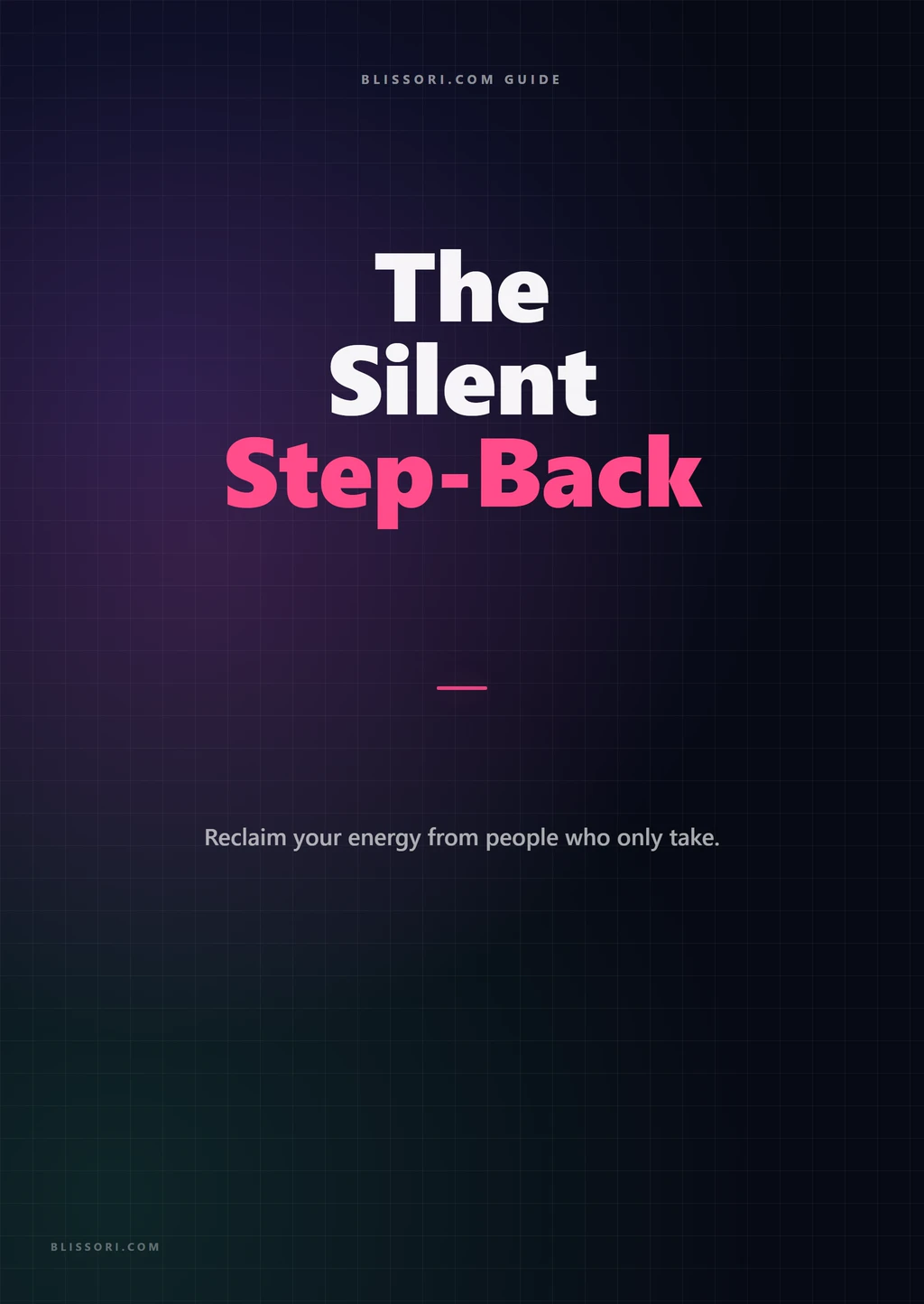 The Silent Step-Back — ebook cover
